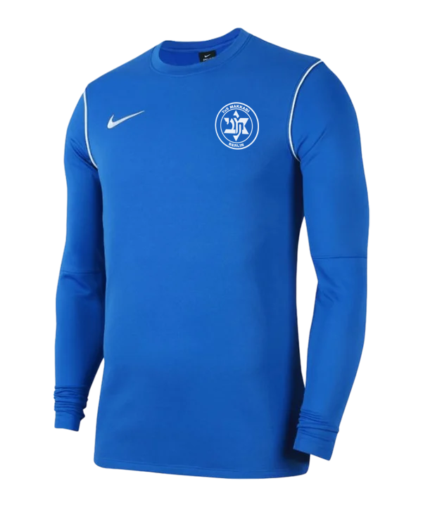 Nike Park 20 Sweatshirt Kids Blau Weiss